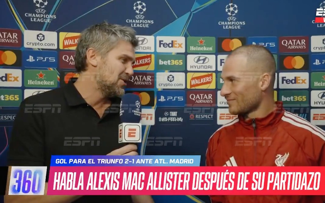 Mac Allister : Tant que je serai à Liverpool, je donnerai le meilleur de moi-même pour ce club