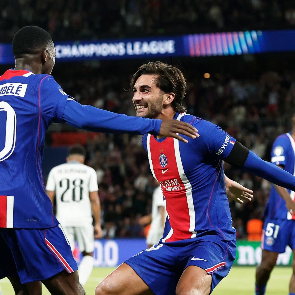 Resumen y goles del PSG vs Slovan Bratislava, jornada 1 de la Champions League 26-27