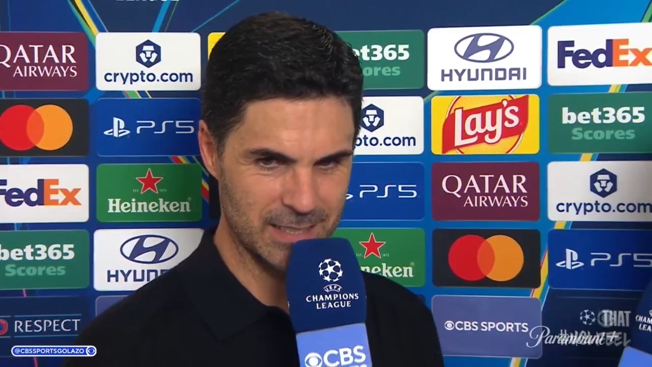 Arteta: "Todos nuestros goles esta temporada llegan en jugada. La temporada pasada tuvimos muchas ausencias en ataque"