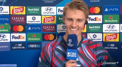 Ødegaard: Siamo più forti quest'anno, dopo il titolo ne vogliamo un altro