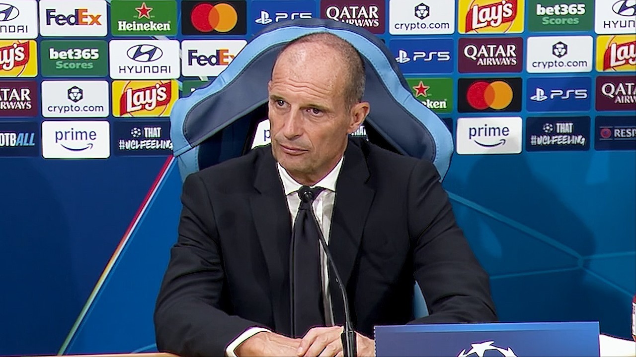 Allegri: Abbiamo commesso molti errori nell'ultimo passaggio, ma abbiamo comunque giocato una buona partita