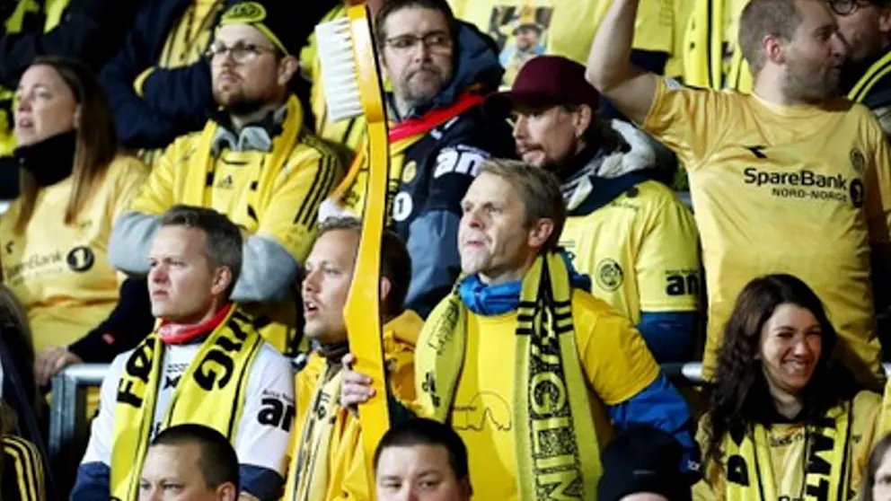 Una tradición: la afición del FK Bodø/Glimt llevará un cepillo de dientes amarillo gigante a Múnich