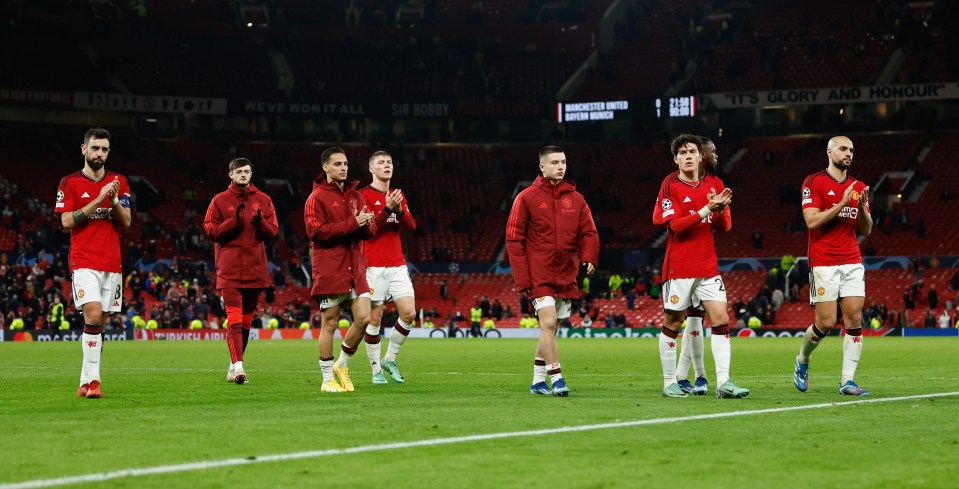 The Sun: Solo quattro giocatori rimasti dall'undici titolare della Champions League del Manchester United: Bruno Fernandes, Maguire, Shaw e Dalot