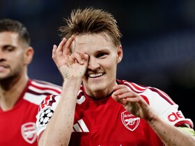 Odegaard: Arsenal operating on a 'another level'