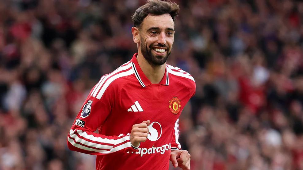B. Fernandes segna o assiste ogni 100 minuti in Champions League, secondo solo a Van Nistelrooy nella storia del Manchester United