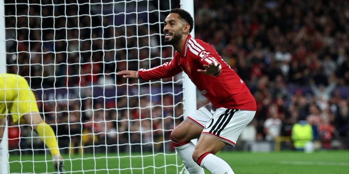 Cunha erzielt sein erstes Champions-League-Tor und wird zum vierten brasilianischen Torschützen von Manchester United in der Königsklasse