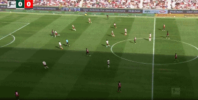 Intervallo: Augsburg 0-1 Bayer Leverkusen, Boniface sblocca il risultato