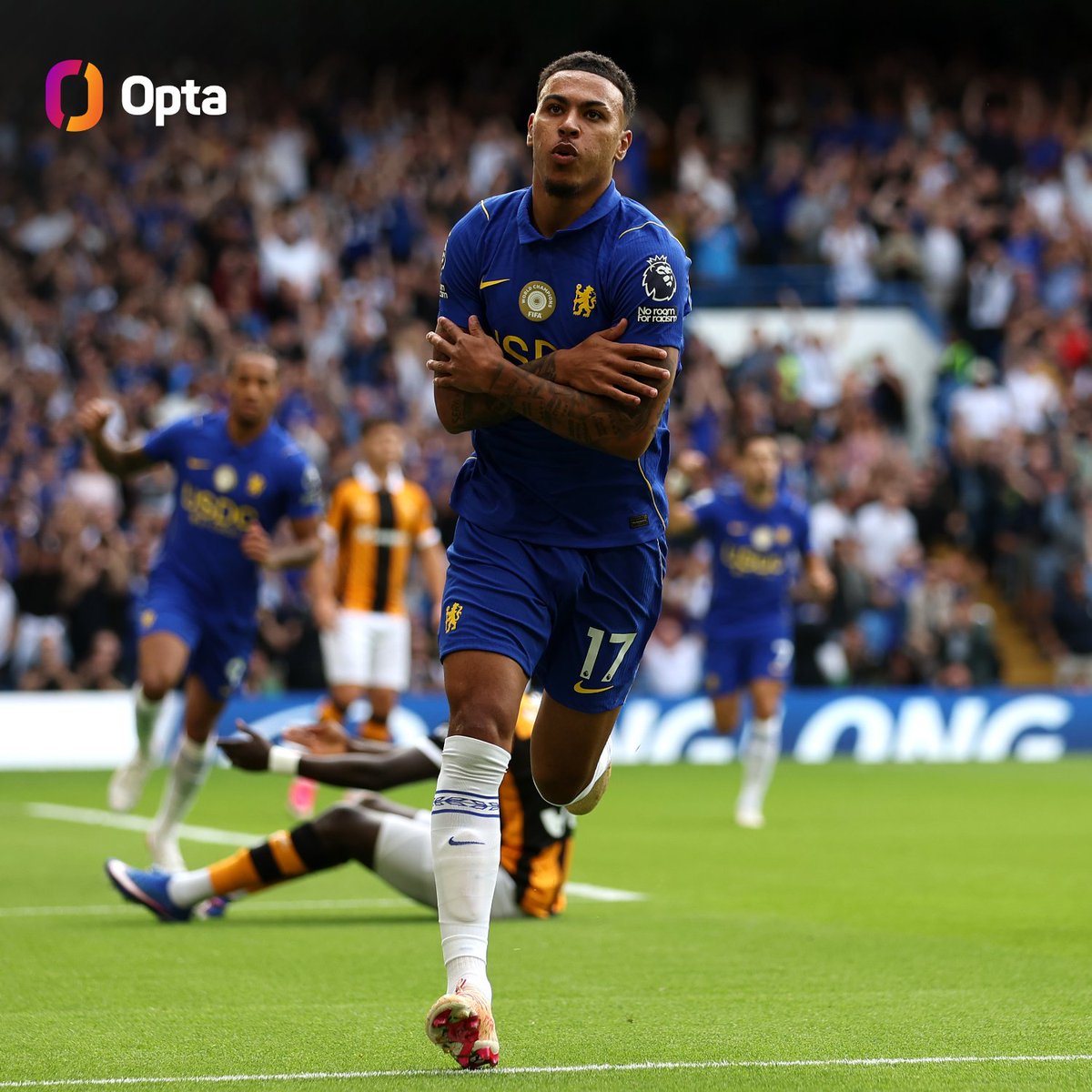 Opta: M. Rogers fünfter Chelsea-Spieler mit Torbeteiligung in den ersten vier Premier-League-Spielen