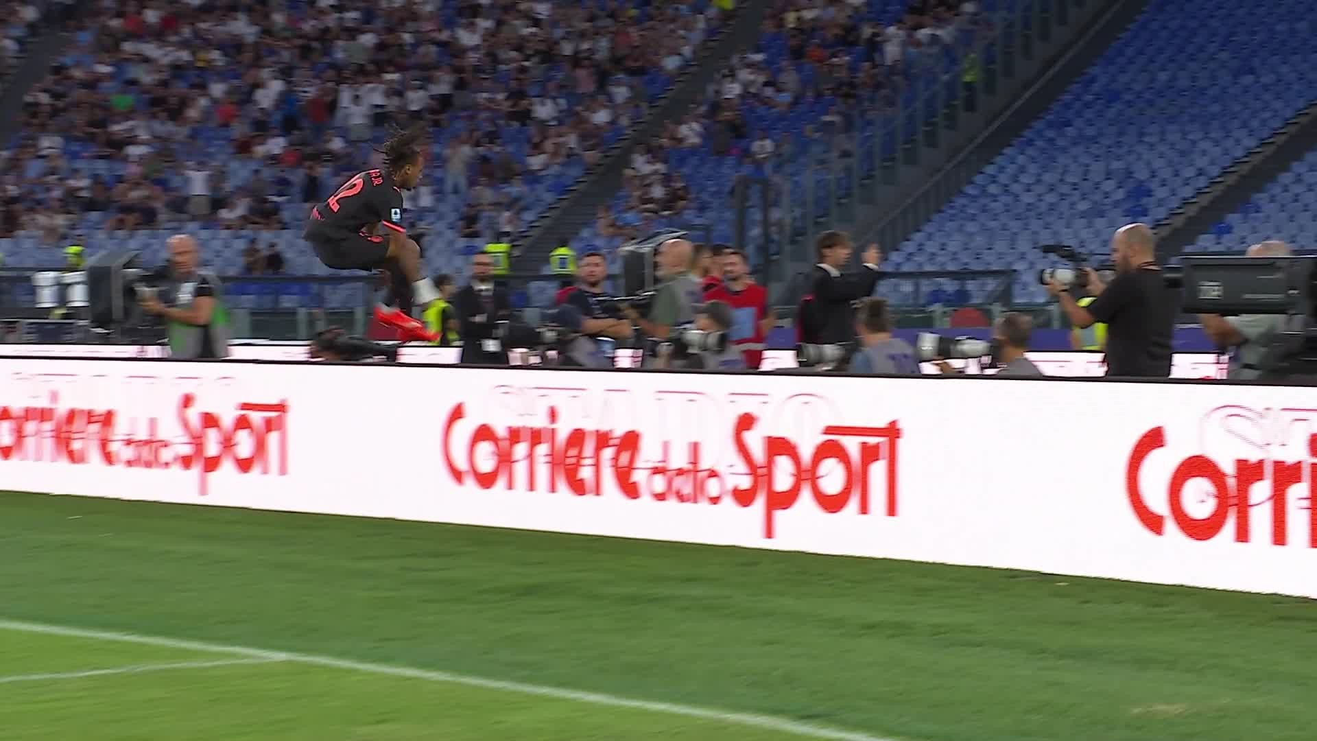 Diego Moreira marca doblete en dos minutos contra la Lazio en su debut goleador con el Milan