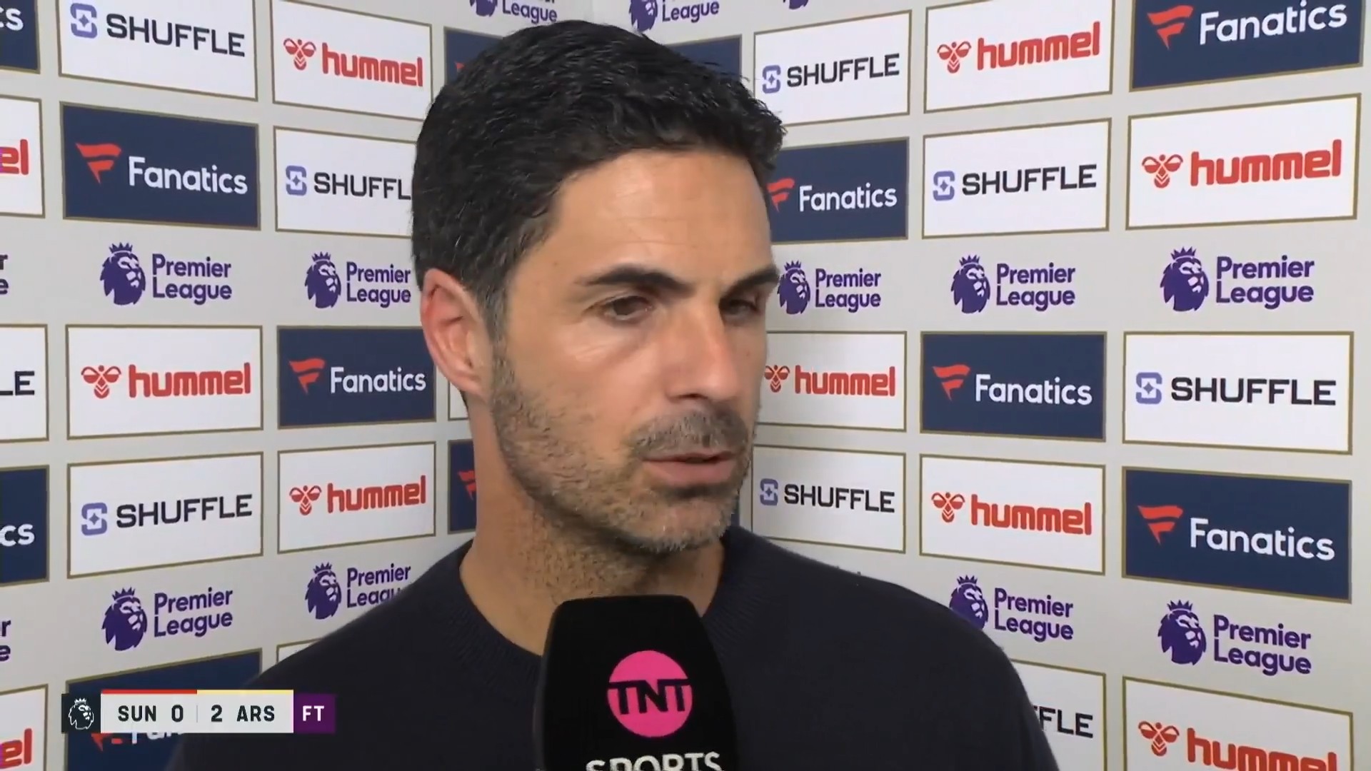 Arteta: La decisión del penalti es indignante, es absolutamente inaceptable