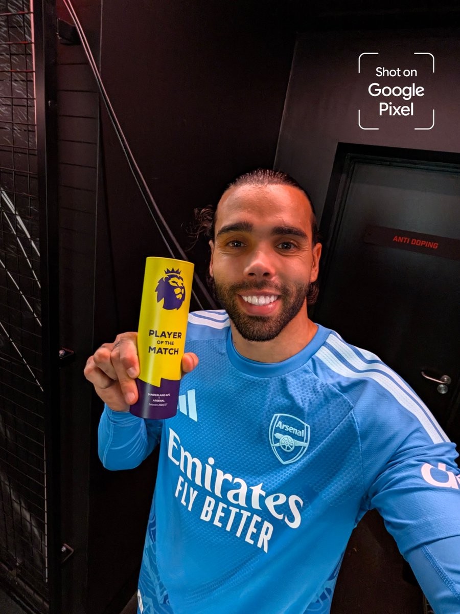Raya, autore di una parata decisiva su rigore, migliore in campo nell'Arsenal-Sunderland