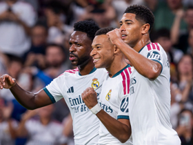 Mourinho says free-flowing Madrid will soon score seven goals in a game