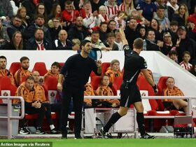 Furious Arteta is beginning to sound a lot like Sir Ferguson after his latest referee outburst