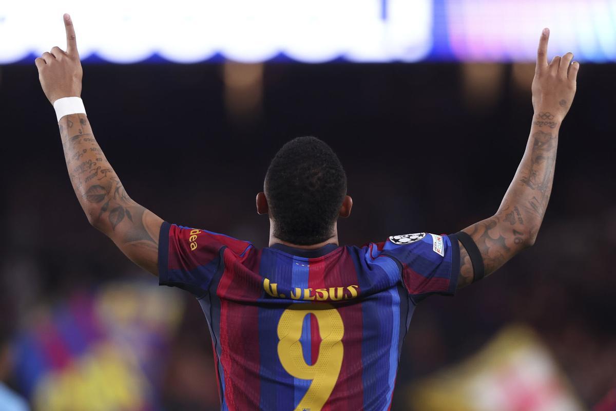 SPORT: Gabriel Jesus hat sich bei Barcelona eingelebt und wird Raphinha entlasten