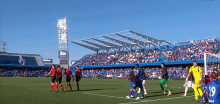 Primo tempo: Getafe-Deportivo La Coruña 0-0, Iván Azón segna ma il gol viene annullato per fuorigioco