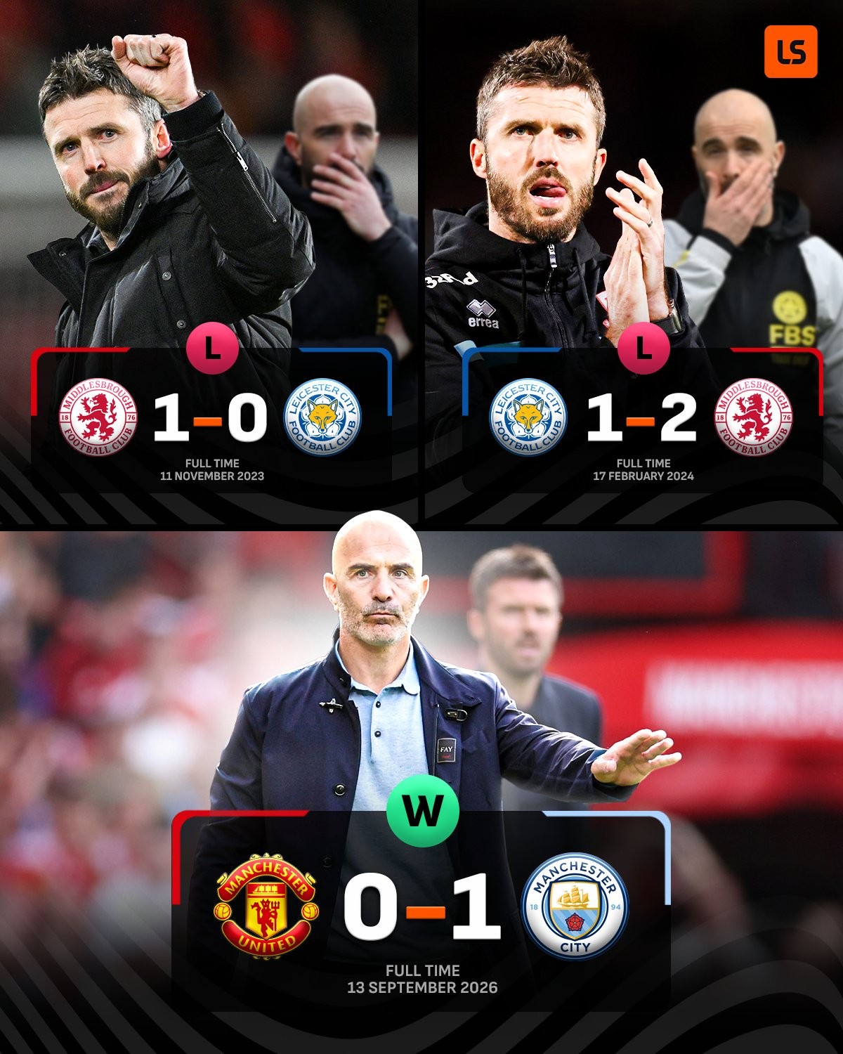 Từ Championship đến Premier League, Maresca lần đầu thắng Carrick sau hai lần thua