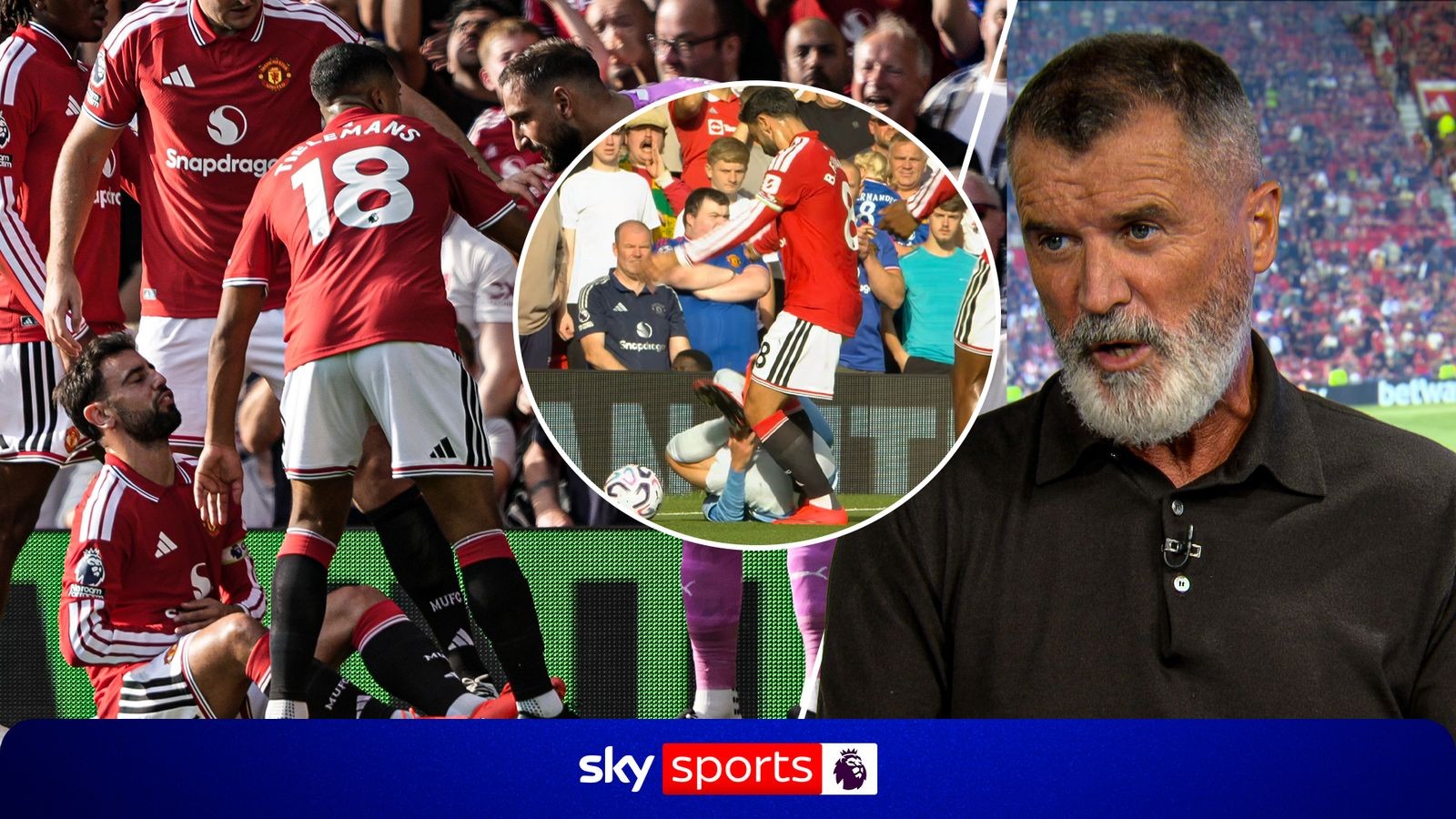 Keane e Richards: Fernandes ha iniziato, Foden non doveva essere espulso