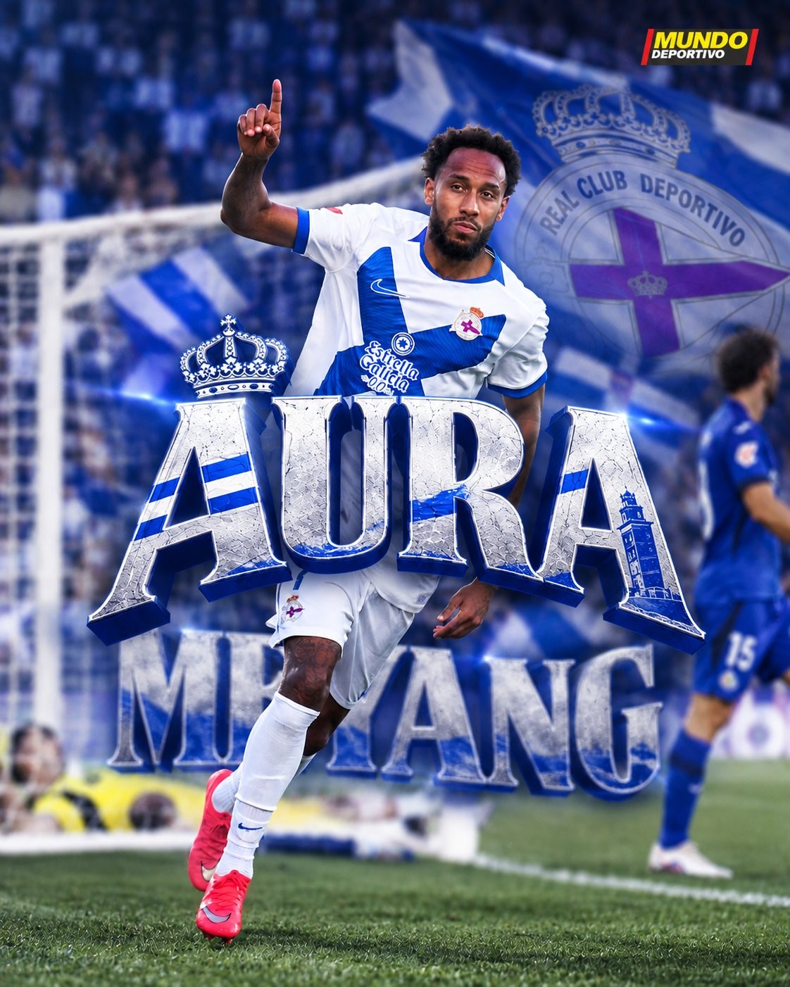 Luar Biasa! Aubameyang (37) Cetak Gol Penyelamat dan 5 Gol 2 Assist dalam 5 Laga, Bawa Deportivo Tetap Tak Terkalahkan