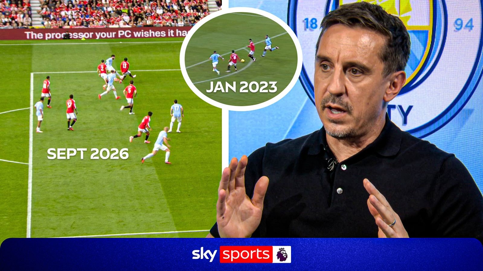 Gary Neville: Man Citys Siegtor war Fehlentscheidung, Schiedsrichter müssen sich entschuldigen