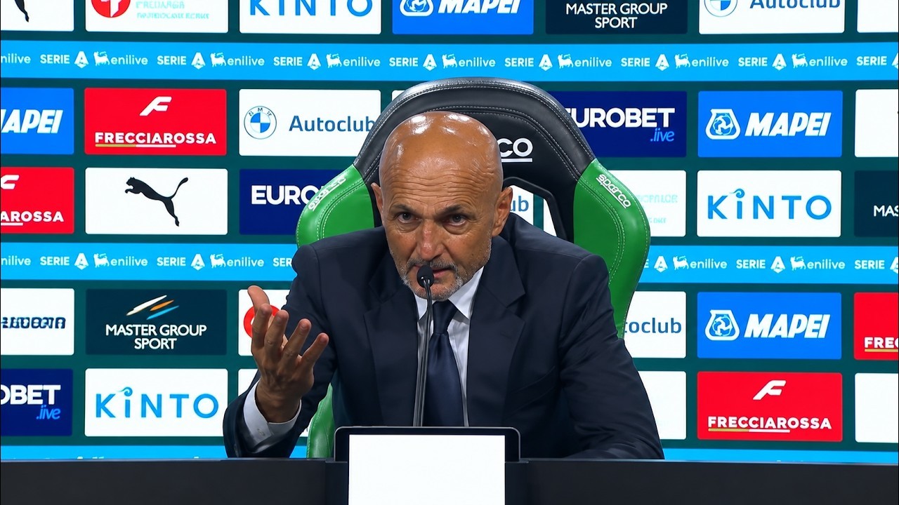 Spalletti: Mentalidade agressiva é difícil de construir e treinar, manter a cautela é mais fácil