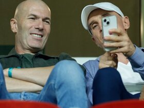 齐达内：很开心来到马德里看F1；加斯利夺杆位我给他发短信了