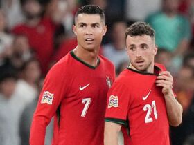 Cristiano Ronaldo: Portugal captain calls for lifetime bans after Diogo Jota chanting aimed at Ruben Neves