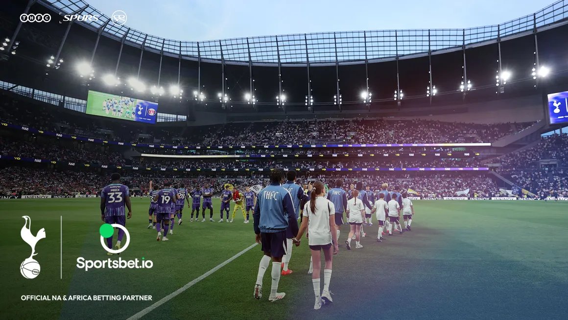 สเปอร์สประกาศเซ็นสัญญา Sportsbet.io เป็นพันธมิตรการเดิมพัน 3 ปี