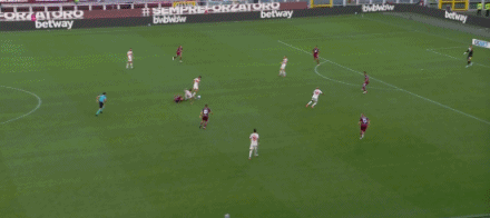 Babak Pertama: Torino 0-1 Roma, Malen Cetak Gol Pembuka