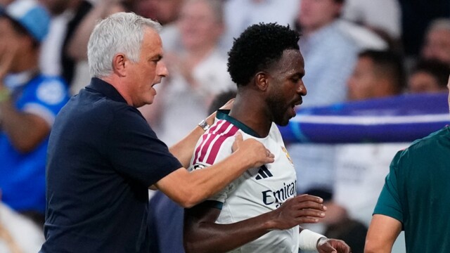 Mourinho wants to see 'best version' of Vinicius