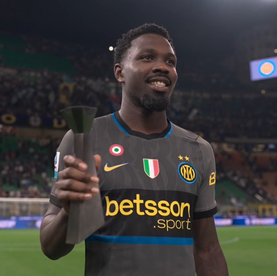 Ein Tor und eine Vorlage: Thuram führt Inter zur Aufholjagd und wird zum Spieler des Spiels gewählt