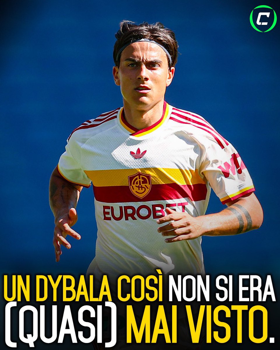 Dybala a joué 407 minutes lors des 5 premiers matchs, son meilleur total en 10 ans