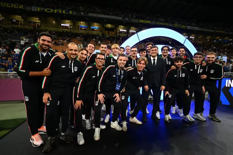 Inter invita a la selección italiana de sordos a San Siro