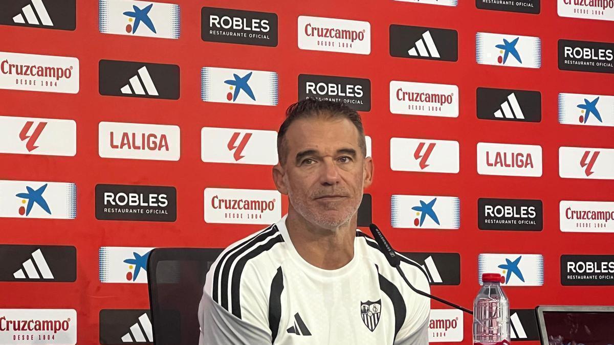 Sevilla Manager Luis García: We don't need forced rotations
