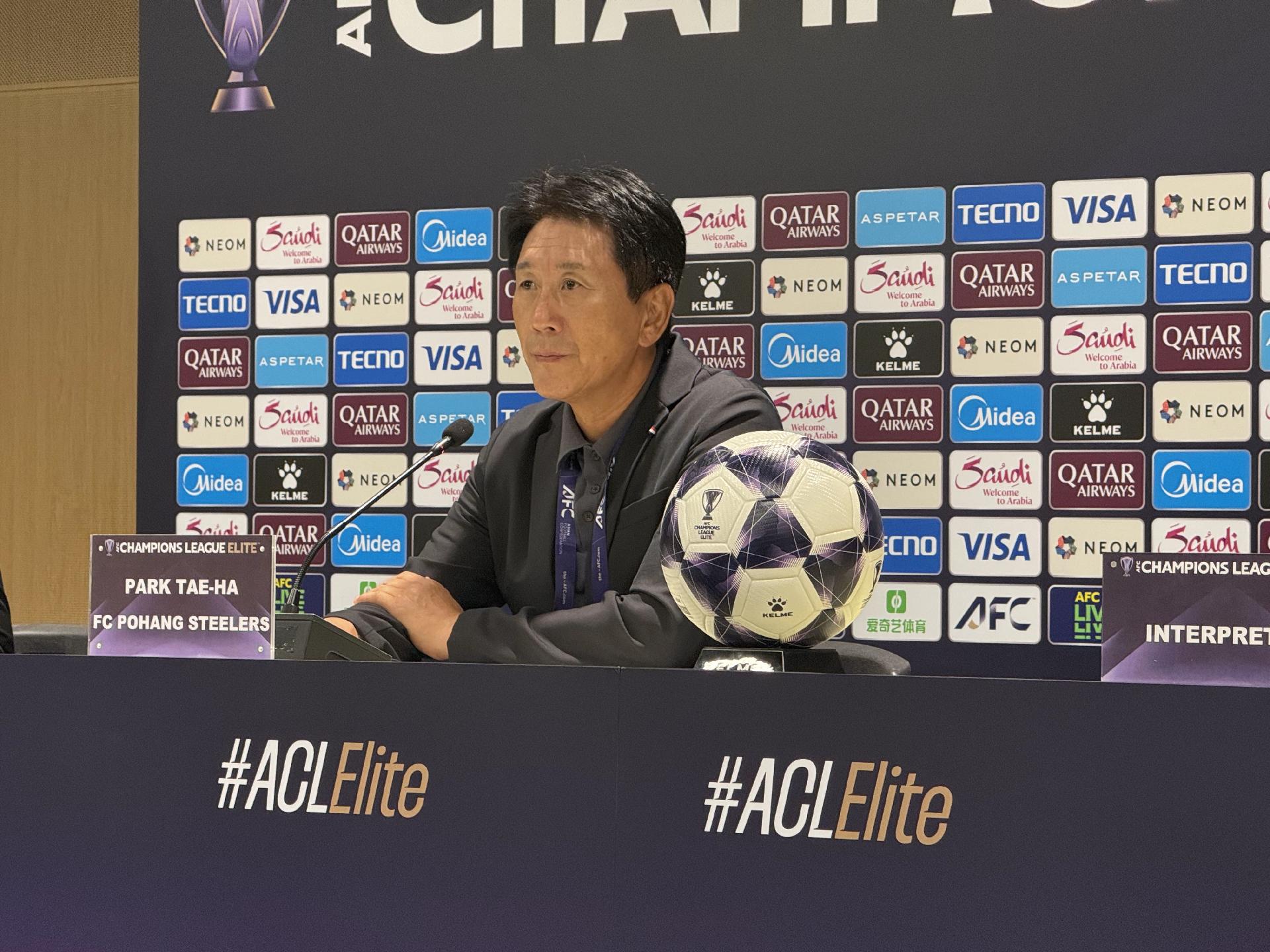 Pohang Steelers coach rotates squad due to tight K League schedule ahead of next AFC CL match