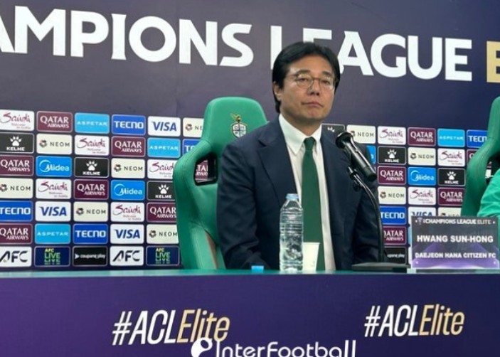 Hwang Sun-hong: Daejeon telah lama absen dari Liga Champions Asia, kemenangan ini tidak mudah didapatkan