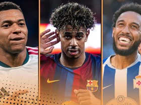 The top 10 goalscorers in Europe’s major leagues in 2026-27: Mbappe, Yamal, Aubameyang…