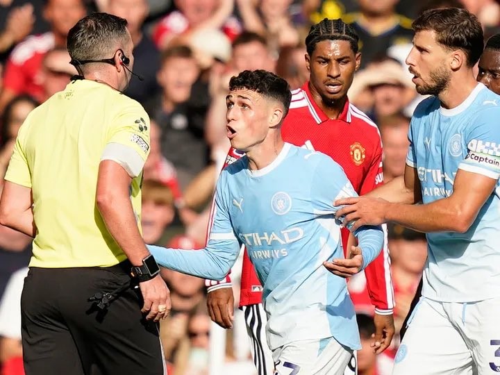 VAR confusion over Foden's red card - who was actually sent off and why?