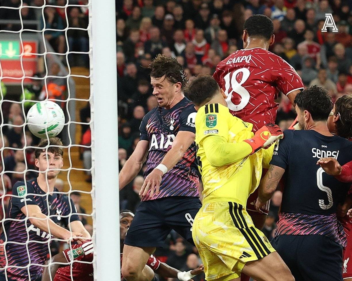 Gallagher marca el primer gol del Tottenham contra un equipo de la Premier esta temporada