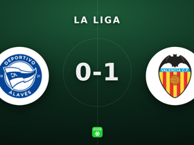 La Liga: Alavés 0-1 Valencia — Pepelu's 11 clearances seal clean sheet