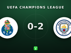 Champions League: Porto 0-2 Man City — Haaland brace, Diogo Costa 8 saves