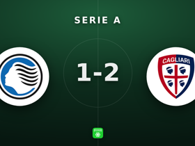 Serie A: Atalanta 1-2 Cagliari — Daniel Maldini scores in upset win