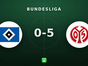 Bundesliga: Hamburg 0-5 Mainz 05 — Becker, 1 but et 2 passes (9.6)