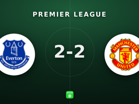 Premier League: Everton 2-2 Man Utd — 4 gol dalam laga seri sengit