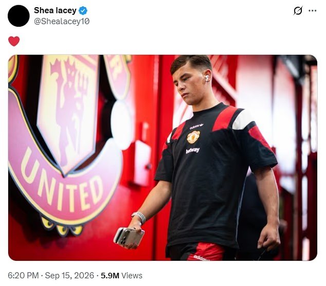 Mail: Lacey, do Man Utd, supostamente alfineta JJ-Gabriel, que quer sair