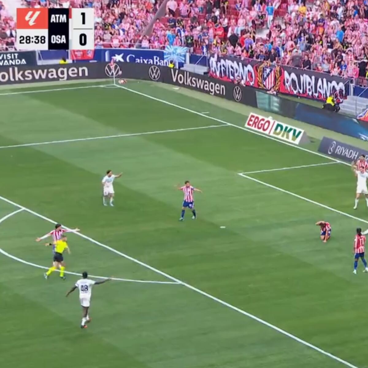 Incendio en Osasuna por este gol anulado con 1-0: vean y juzguen ustedes