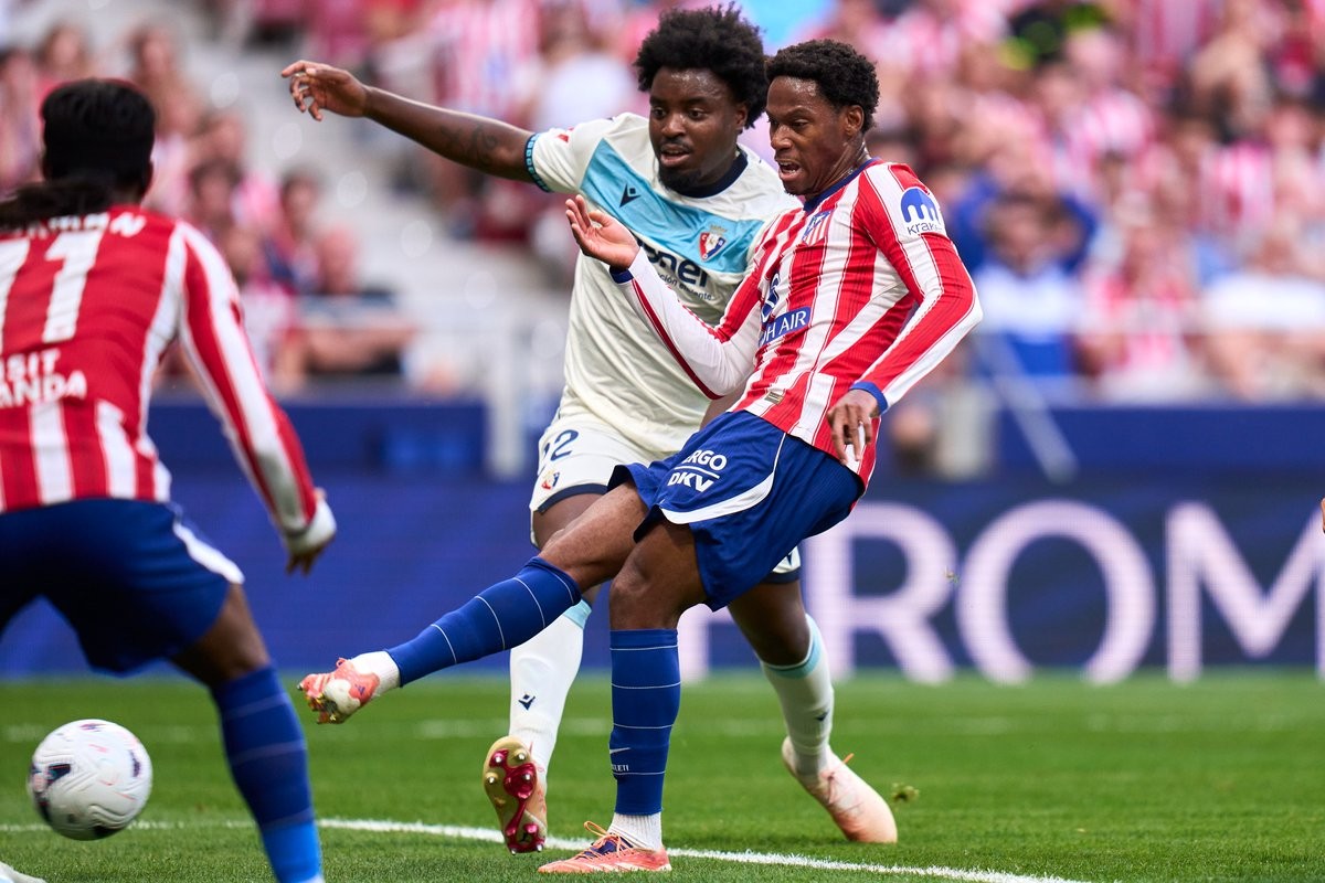 Jonathan David è il primo giocatore dell'Atlético Madrid in questo secolo a segnare nelle prime due partite di Liga
