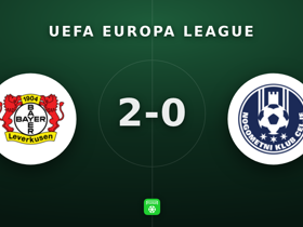 Europa League: Leverkusen 2-0 Celje — Leban, 8.6 de nota pese a la derrota