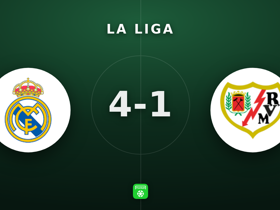 La Liga: Real Madrid 4-1 Vallecano — four-goal rout on Matchday 5