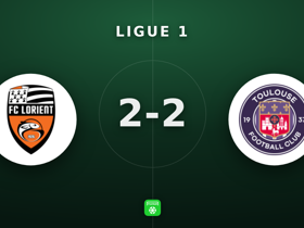 Ligue 1: Lorient 2-2 Toulouse — Cásseres Jr. earns MOTM in draw