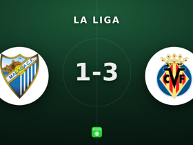 La Liga: Málaga 1-3 Villarreal — Pape Gueye scores twice